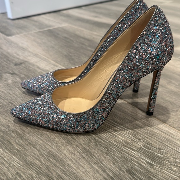 Jimmy Choo Heels Sparkly - Picture 3 of 5